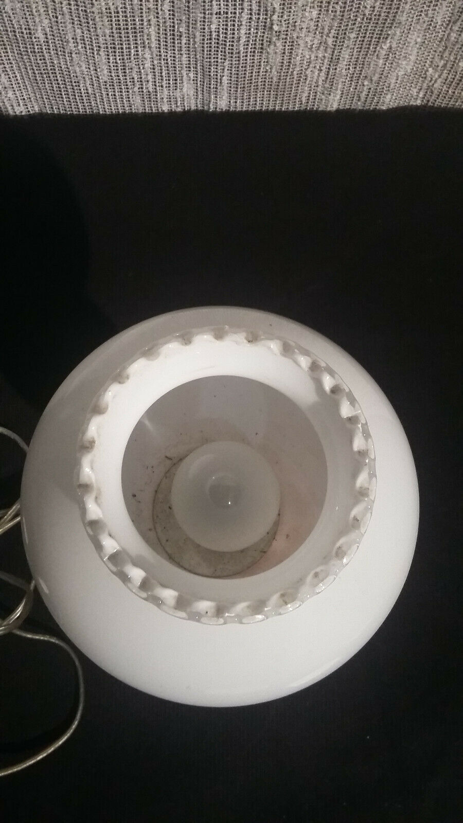 Vintage orange lamp