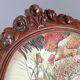Fauteuil ancien en bois sculpté, époque Napoléon III, XIXe Siècle
