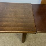Vintage wooden farmhouse table