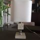 Travertine lamp - 1960s/70s