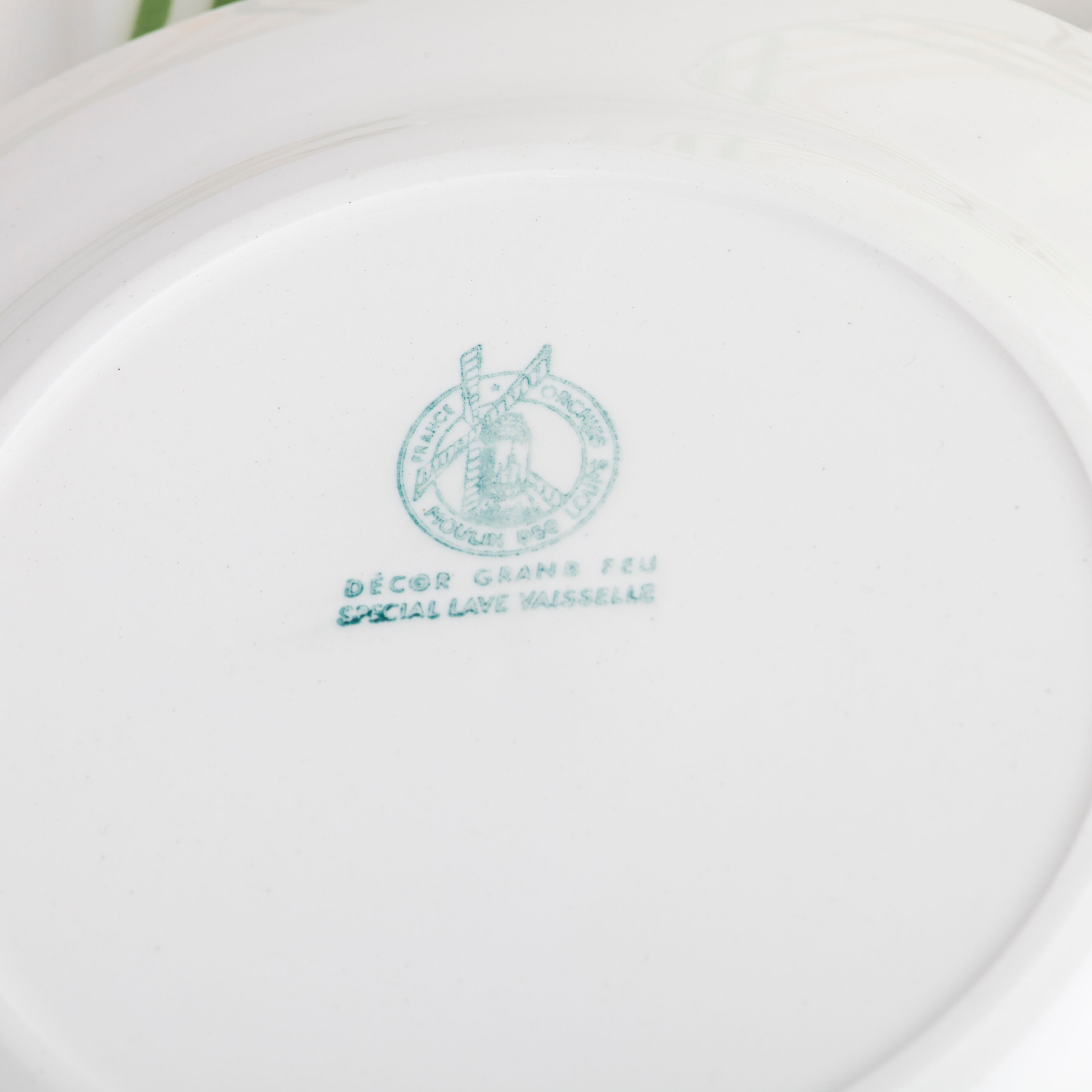 Lot of 6 plates Moulin des Loups