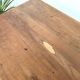 Solid cherry wood desk with spindle legs