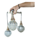 Chandelier, vintage waterfall suspension