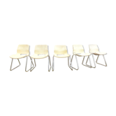 Lots of 5 chairs with Swedish design Svante Schoblom Overman