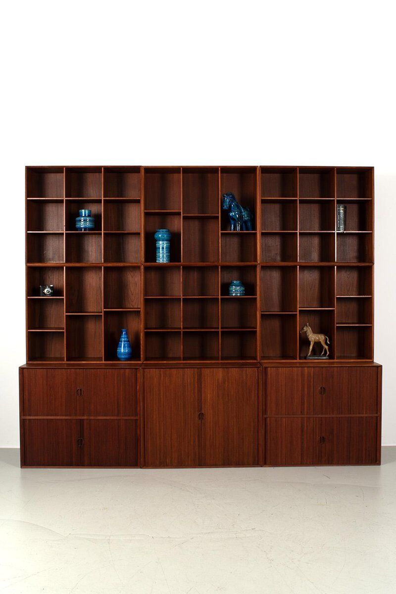 9-Piece Sideboard by Peter Hvidt & Orla Mølgaard-Nielsen