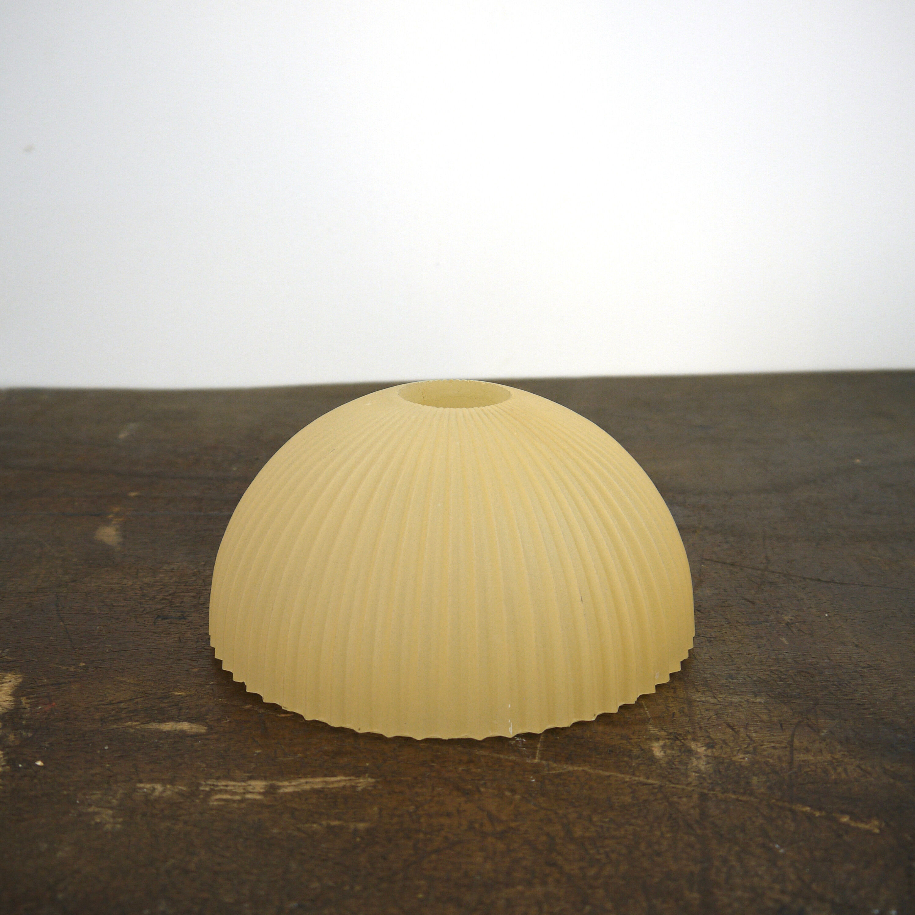 Yellow glass hanging