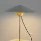 Martinelli Luce Table Lamp, Italy, 1980s – Yellow & Metal Shade