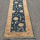 Afghan Chobi Ziegler hand-knotted rug: 200 x 75 cm - Made of wool