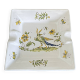 Old Ashtray Pocket Dish Old Moustiers Faience Varages Provence