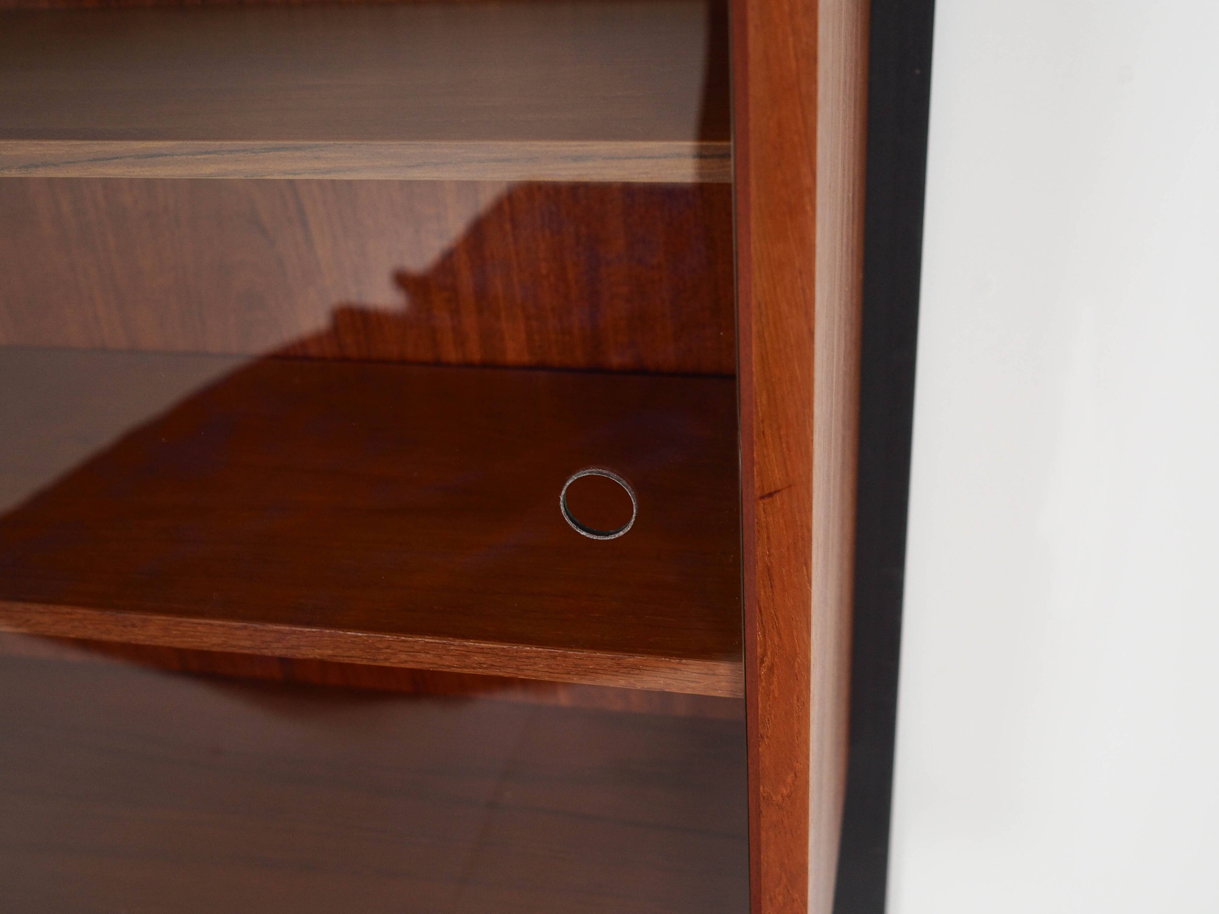 Teak shelving unit, Danish design, 1960s, production: Denmark