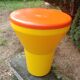 Stool/storage chest vintage, Comet, 70s
