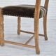 Années 1970, ensemble de 6 chaises de salle à manger danoises, bon état d'origine.