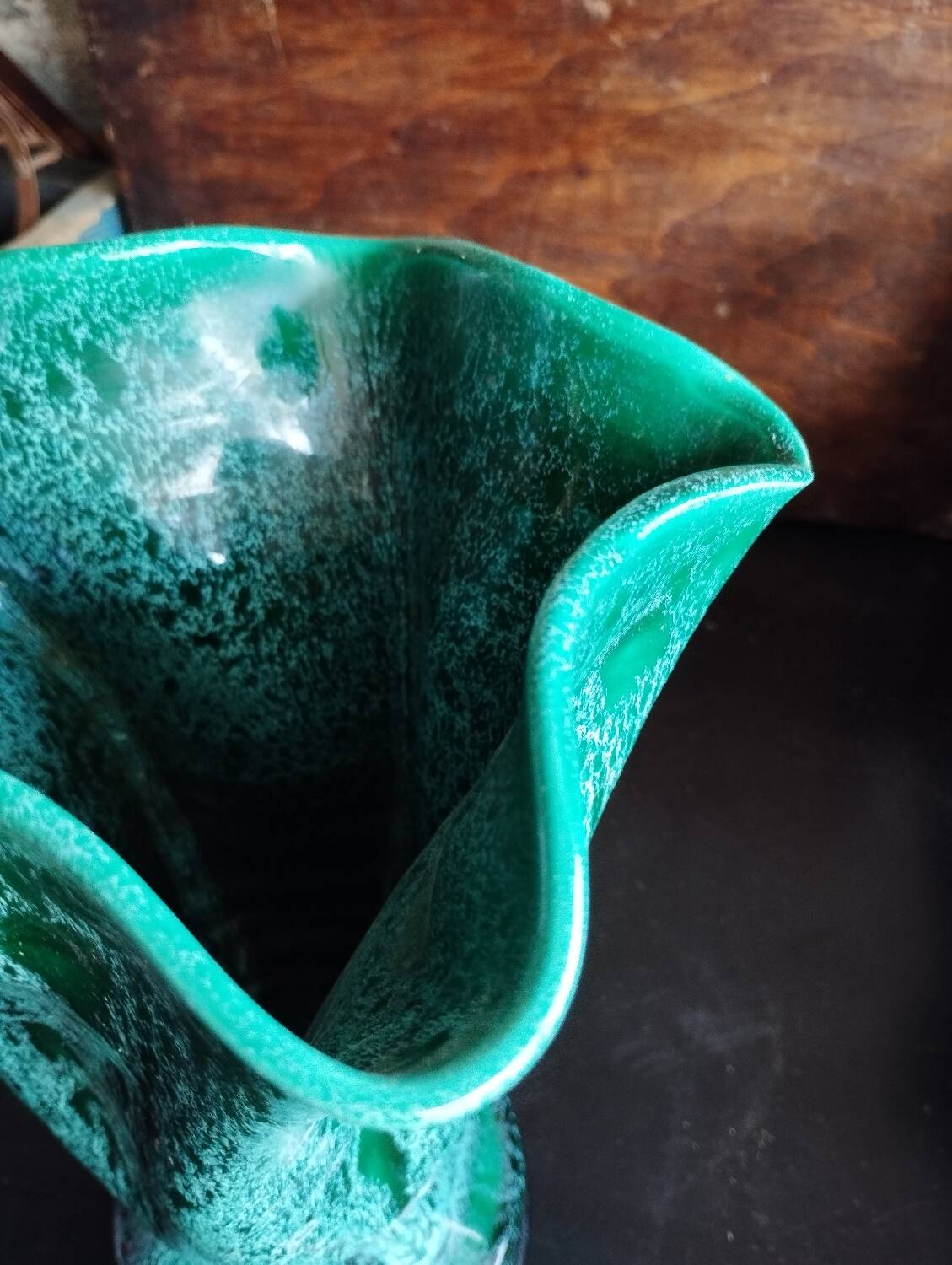 Vallauris ceramic vase signed Marius Giuge