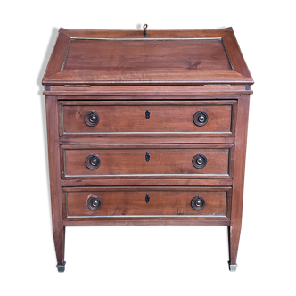 Louis XVI style cherry slope desk