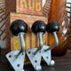 Old Bakelite ball wall hooks