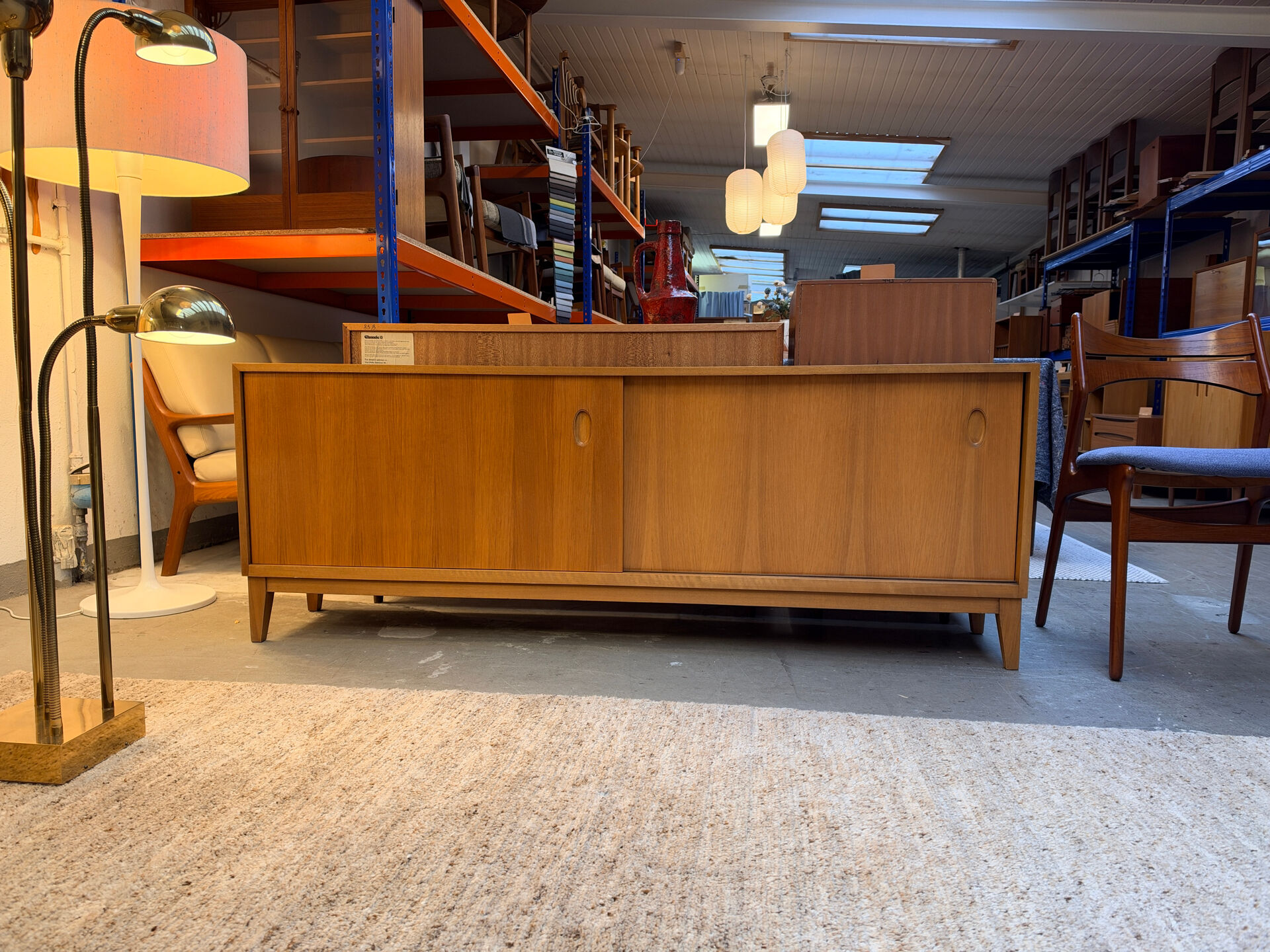 Mid-Century Sideboard in Walnut by Georg Satink for WK Möbel, 1950s