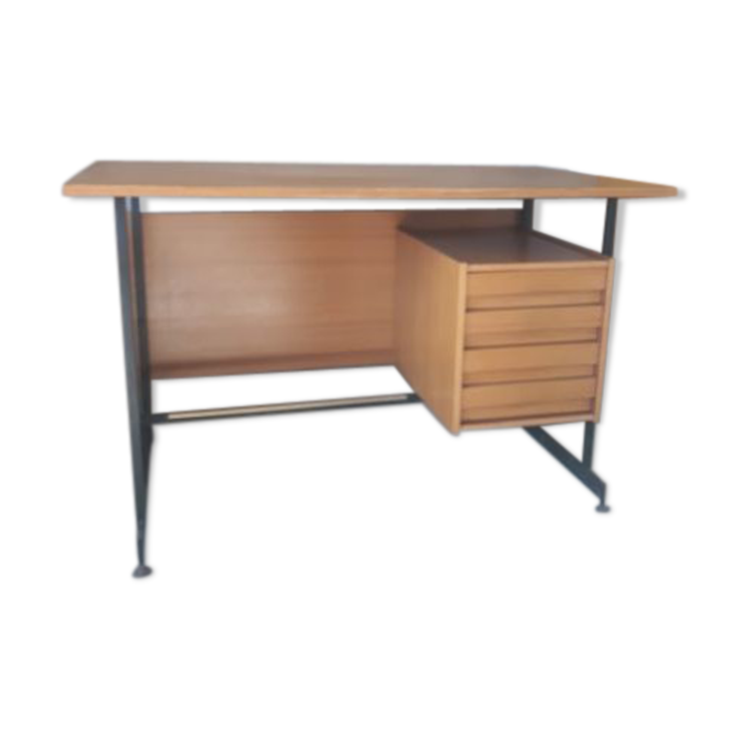 Vintage adult modernist desk