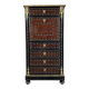 Secretary from the time of Napoleon III in marquetry and gilded bronzes, 19th century.