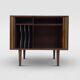 Rosewood Tambour Cabinet By Kai Kristiansen For Feldballes