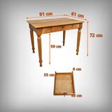 Small cherrywood desk, Louis-Philippe style – Late 19th century