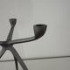 Bougeoir, chandelier tripode "Spider" space age starck eames 80s design