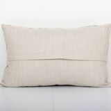 12" x 20" tashkent suzani bench pillow case made from a 19th century suzani - purple bedding lumbar