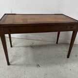 Louis XVI period "Tric Trac" gaming table in 18th century mahogany.