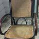 Rocking-chair canne bois courbé 1930