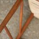 Succession LACOSTE : chaise scandinave par Peter Hvidt (1950s)