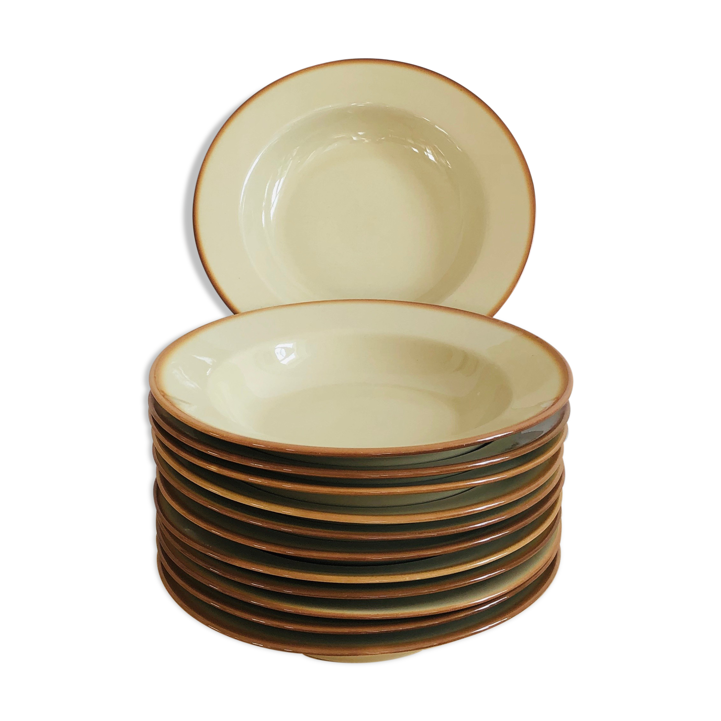 Lot of hollow and flat plates Tulowice