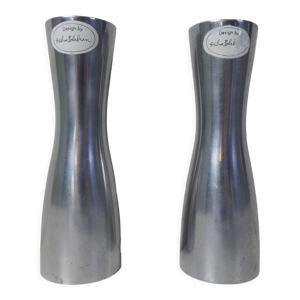 2 bougeoirs design Erika
