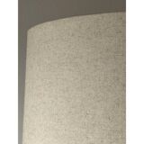 XXL lampshade in bison grey colour H90 D40 d30