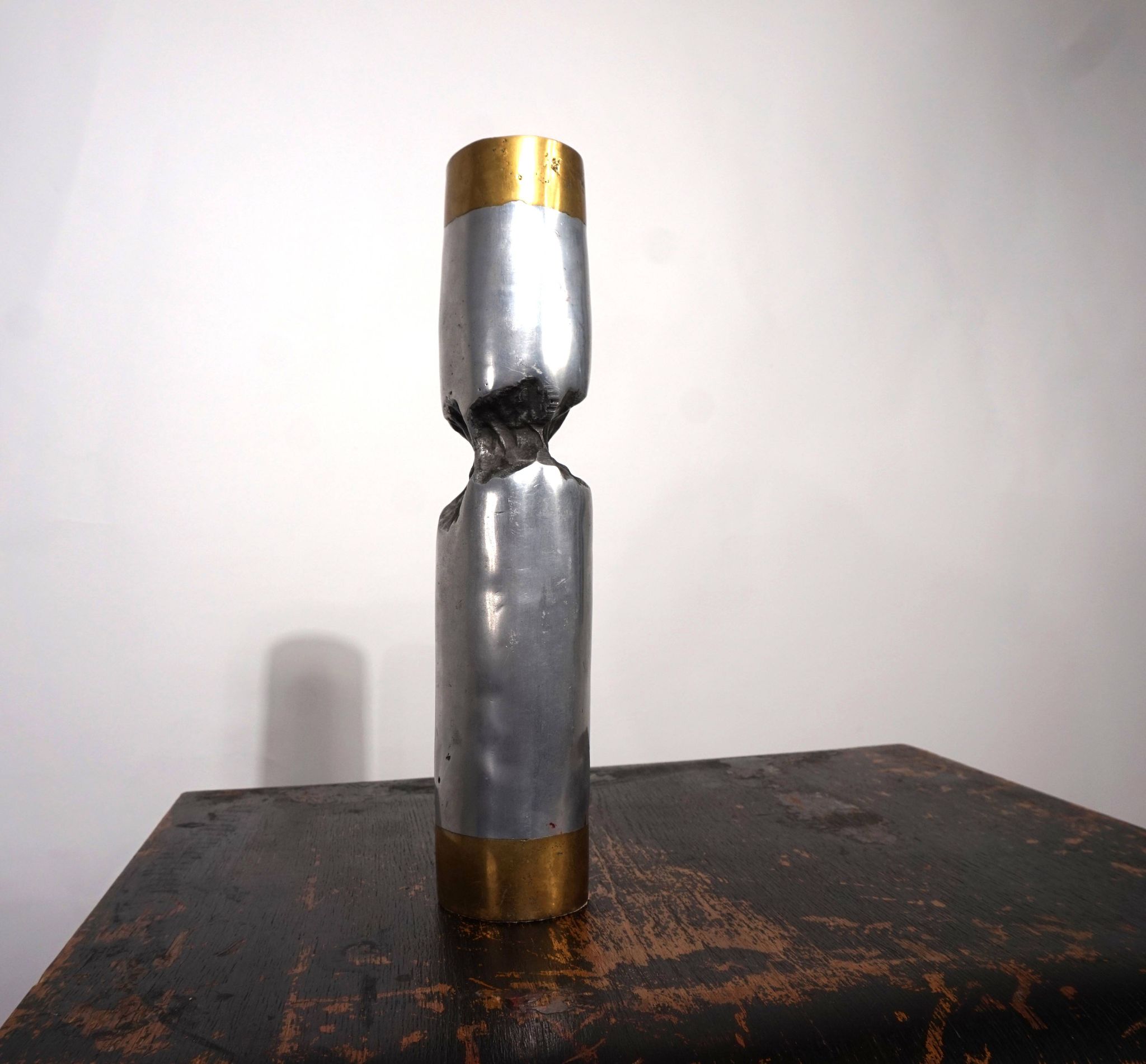 Sculpture Marshall Disenos Bougeoir brutaliste de David Marshall, 1980