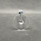 Hand-blown crystal carafe Bohemian Crystalex and a set of six glasses, 1990s.