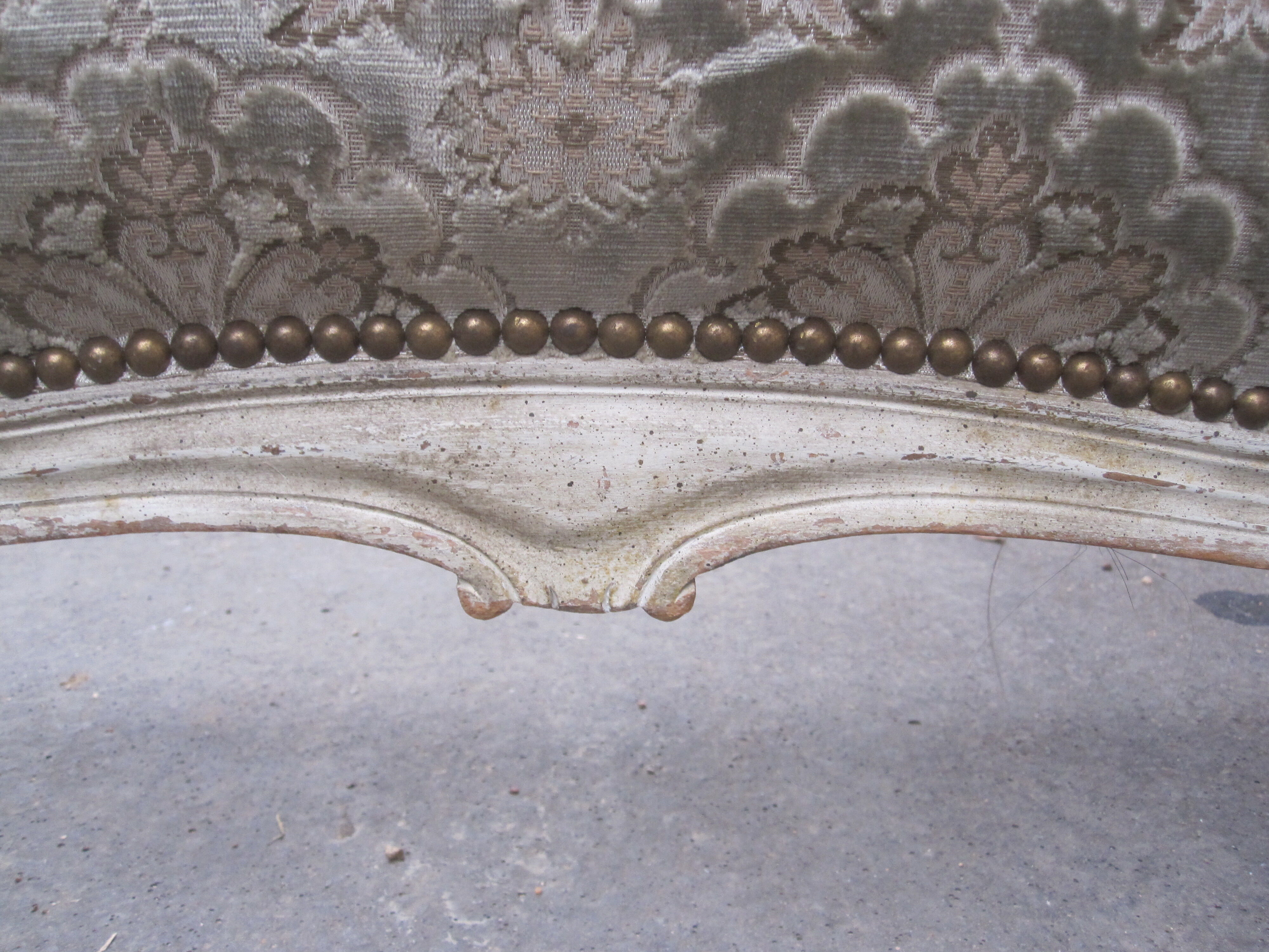 Bed basket skated style Louis XV