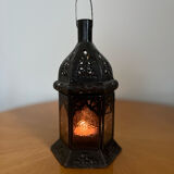 Vintage Moroccan lantern style tealight holder