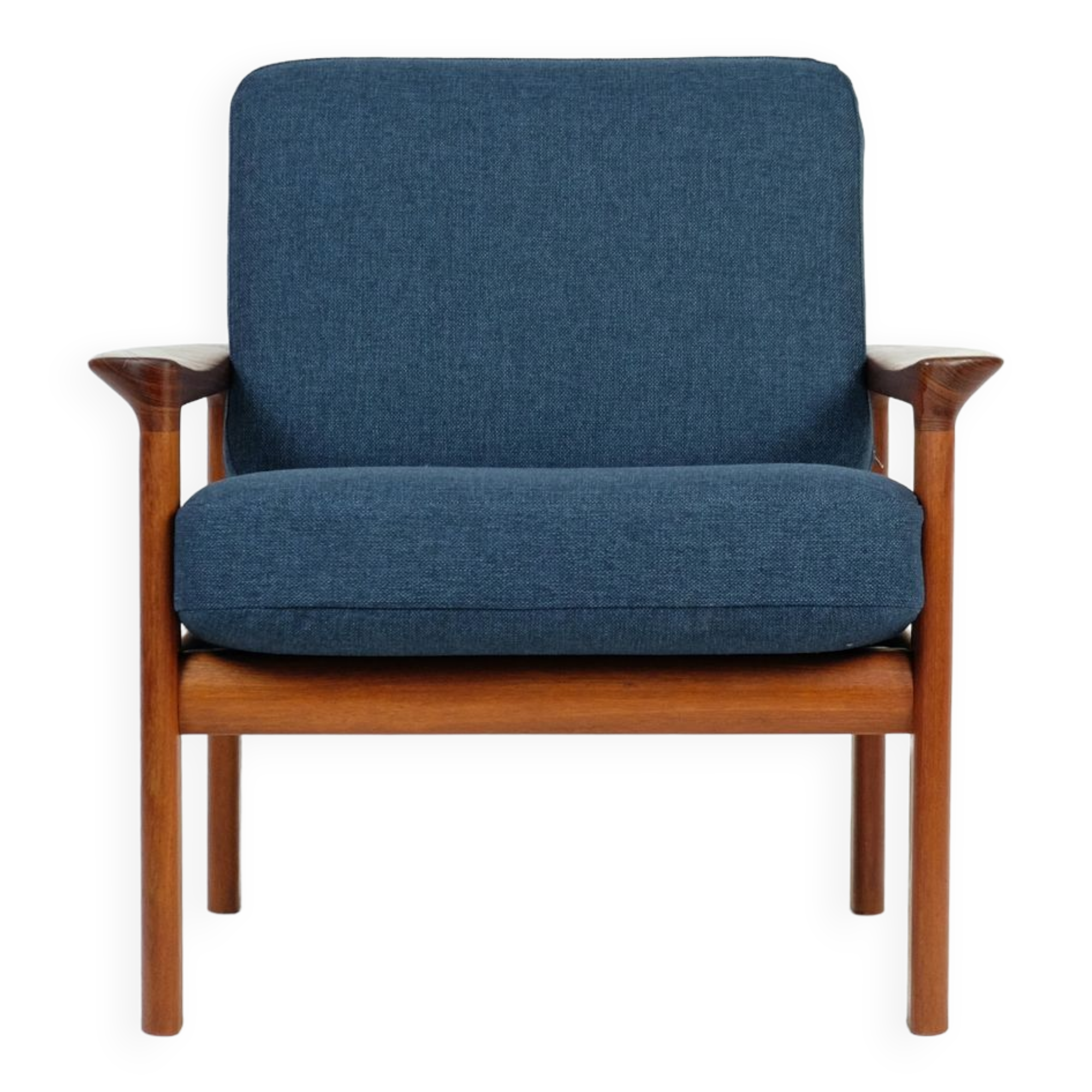 Danish Teak Armchair Mod. Borneo by Sven Ellekaer for Komfort, 1960s