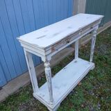 Antique console, restored