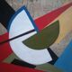 Constructivist canvas Oscar Tronek