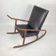 Vintage Rocking Chair, Czechoslovakia, 1970's