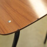 Pair of vintage formica chairs 60