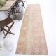 3x10 Pale Pink Persian Runner Rug, 82x311Cm