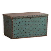 Old mint green storage trunk (c.1920)