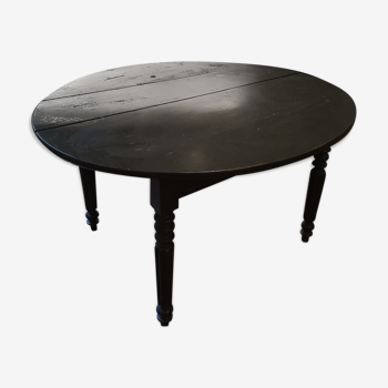Table ovale bois ancienne