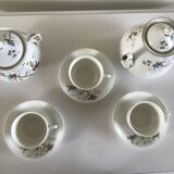 Service thé porcelaine blanche