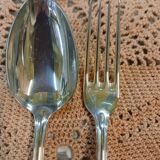 5 pairs of silver-plated cutlery