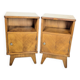 Paire de chevets vintage