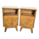 Pair of vintage bedside tables