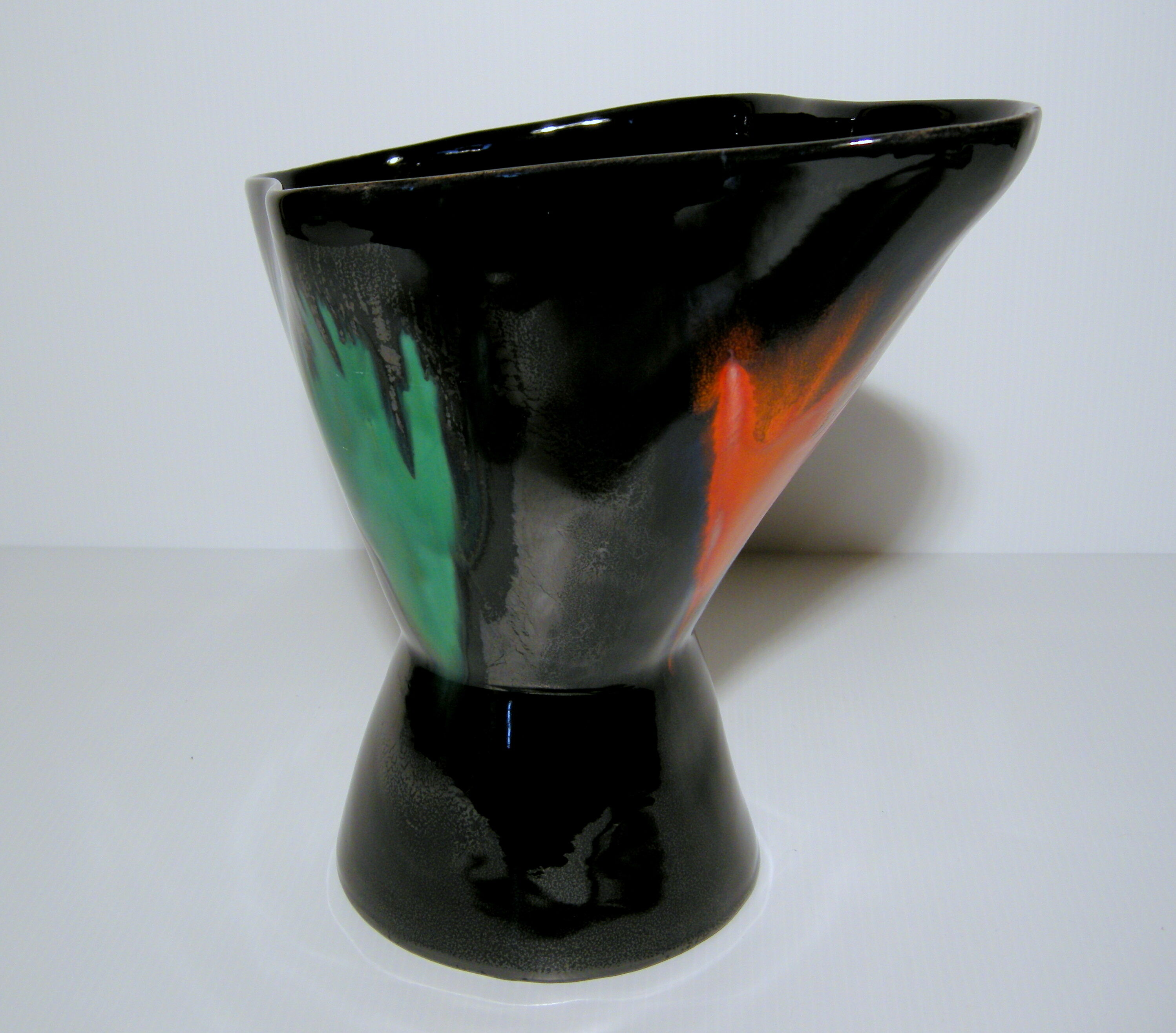 Vase vintage 1950 forme libre