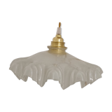 Balladeuse suspension opaline art deco